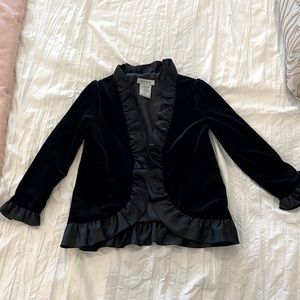 Circo girls velvet dress jacket